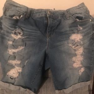 Torrid Jean Shorts